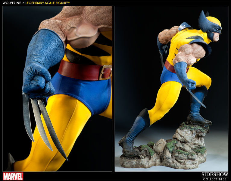 Marvel Wolverine Legendary Scale(TM) Figure by Sideshow Coll