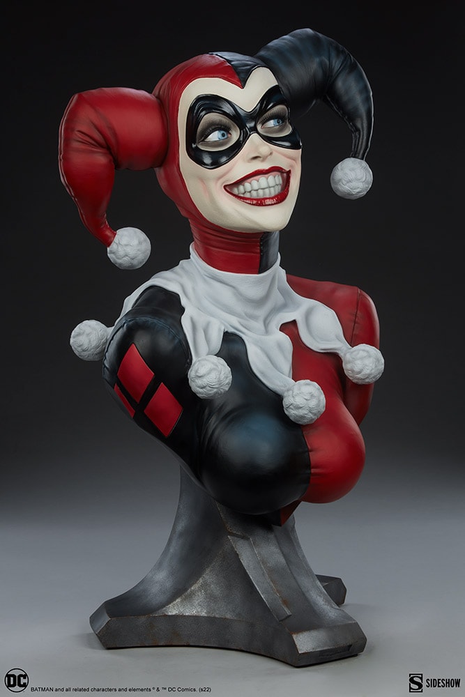 Harley Quinn Life-Size Bust by Sideshow Collectibles