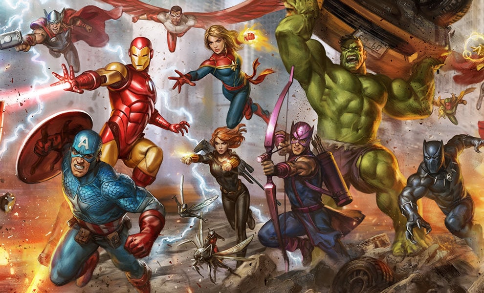 Marvel Avengers Earths Mightiest Heroes Poster 61x91.5cm