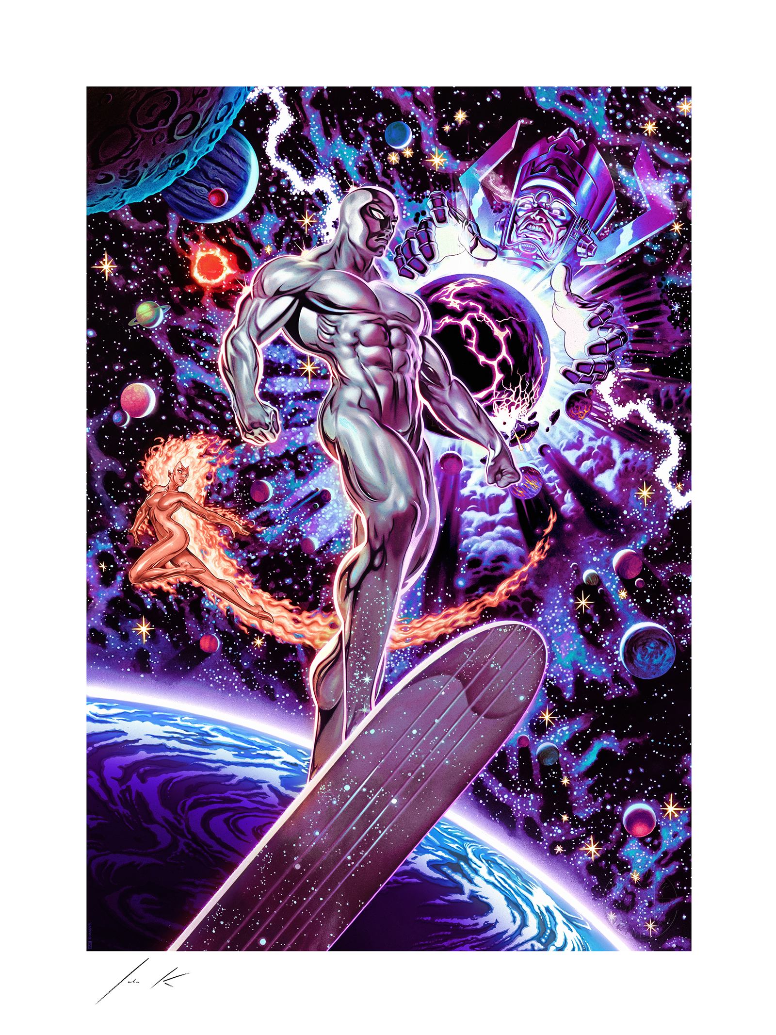 Silver Surfer - Marvel Comics - Galactus - Cosmic - Profile 