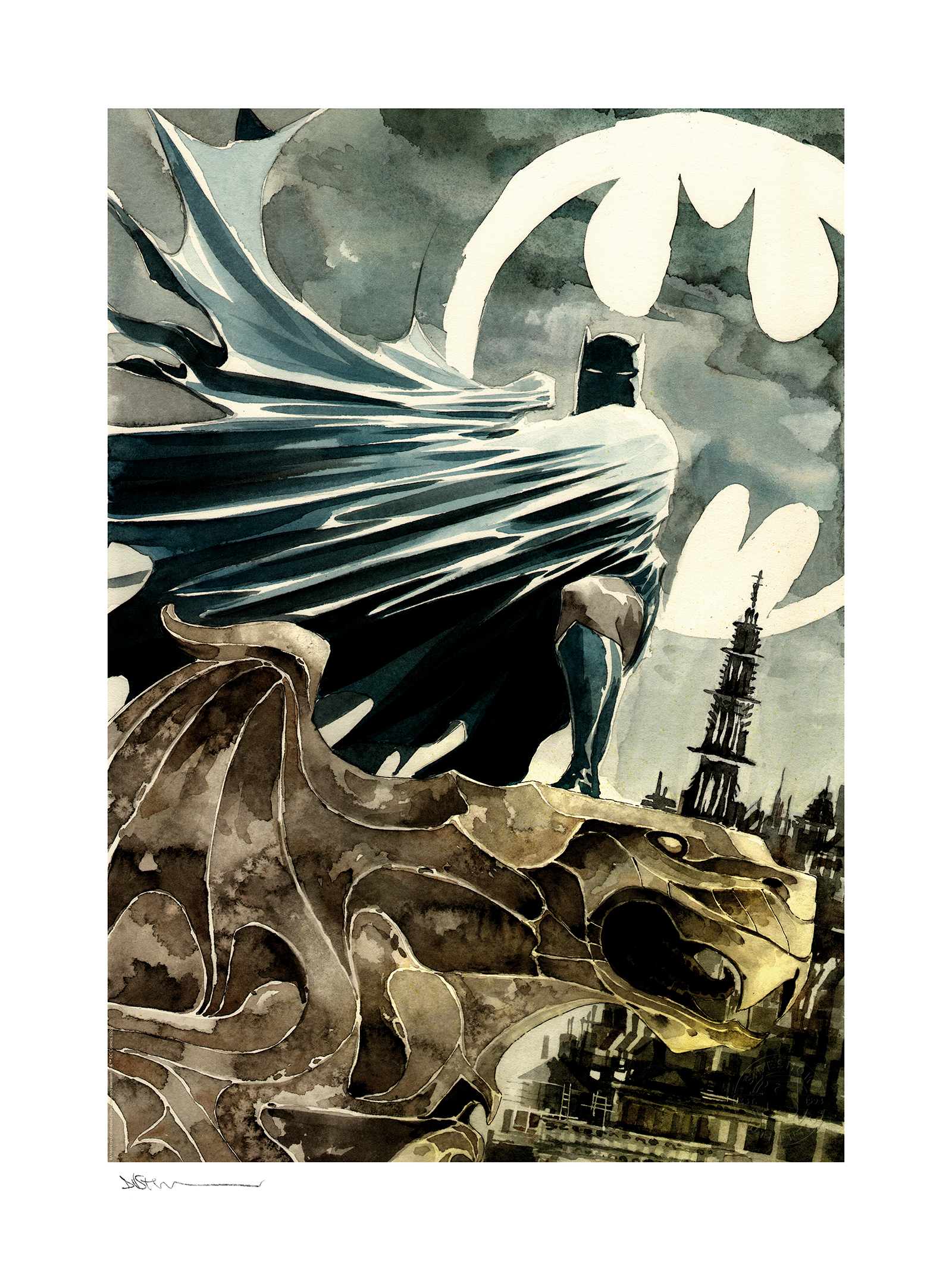 Batman 1989 12 X 18 Inch Minimal Movie Poster Giclee Print 
