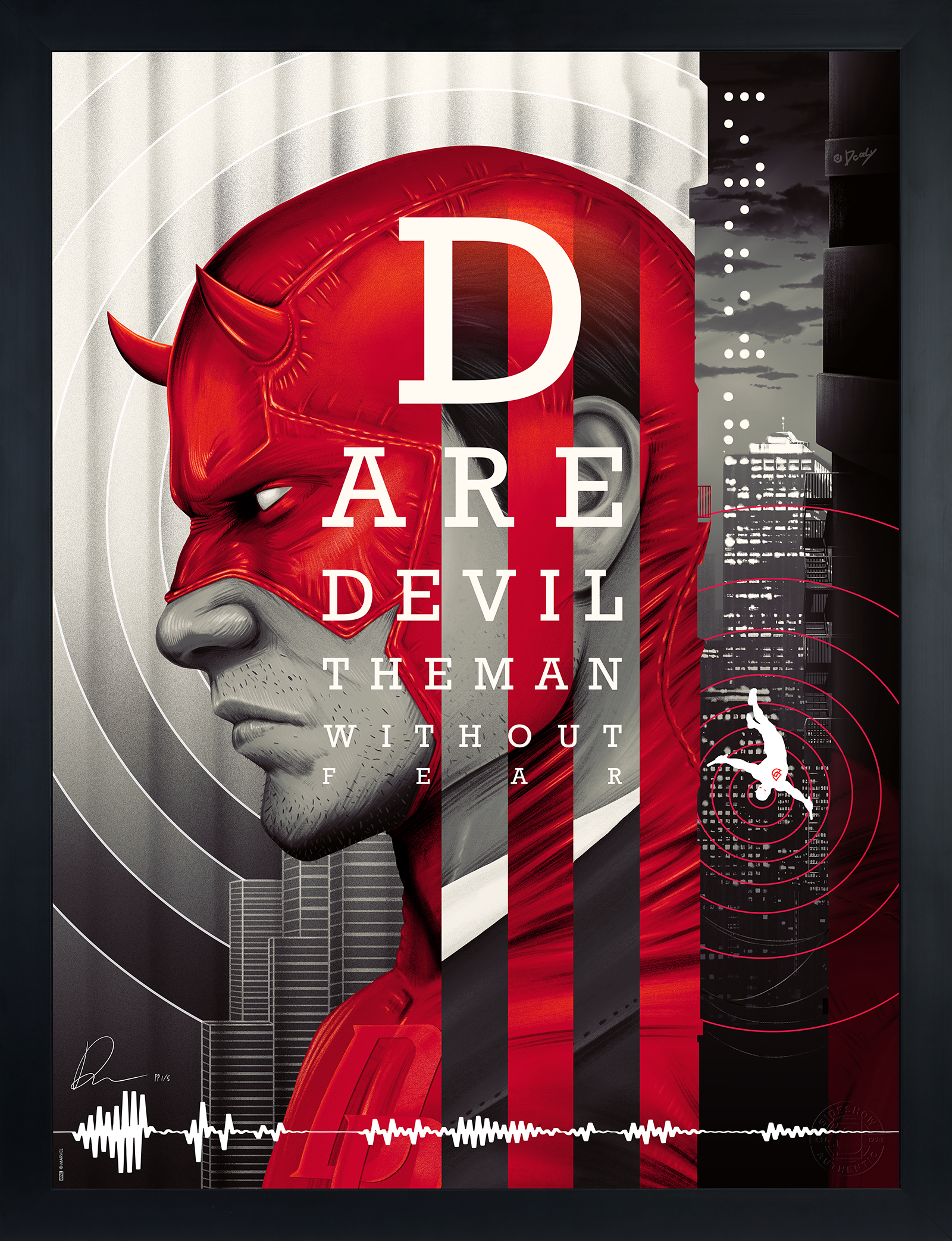 Daredevil: The Man Without Fear Fine Art Print by Doaly | Sideshow