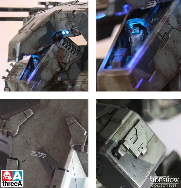 MGS REX Collectible Figure by ThreeA Toys | Sideshow Collectibles