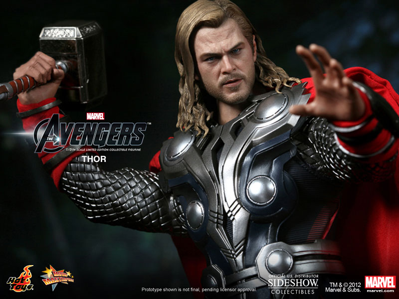Hot Toys Marvel Movie Masterpiece Thor Avengers Collectible Figure