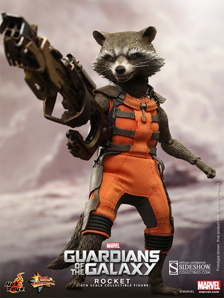 Rocket and Cosmo Sixth Scale Figure Set by Hot Toys