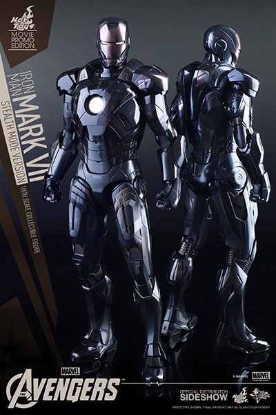 Marvel Iron Man Mark VII Stealth Mode Version Sixth Scale Fi 