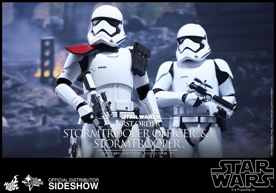 Star Wars First Order Stormtrooper Officer and Stormtrooper