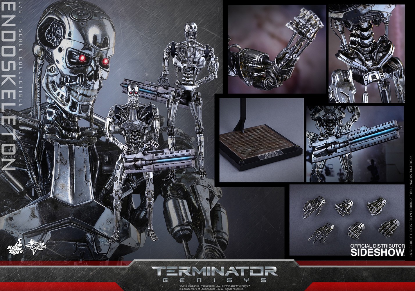 Terminator Endoskeleton Sixth Scale Figure by Hot Toys | Sideshow 