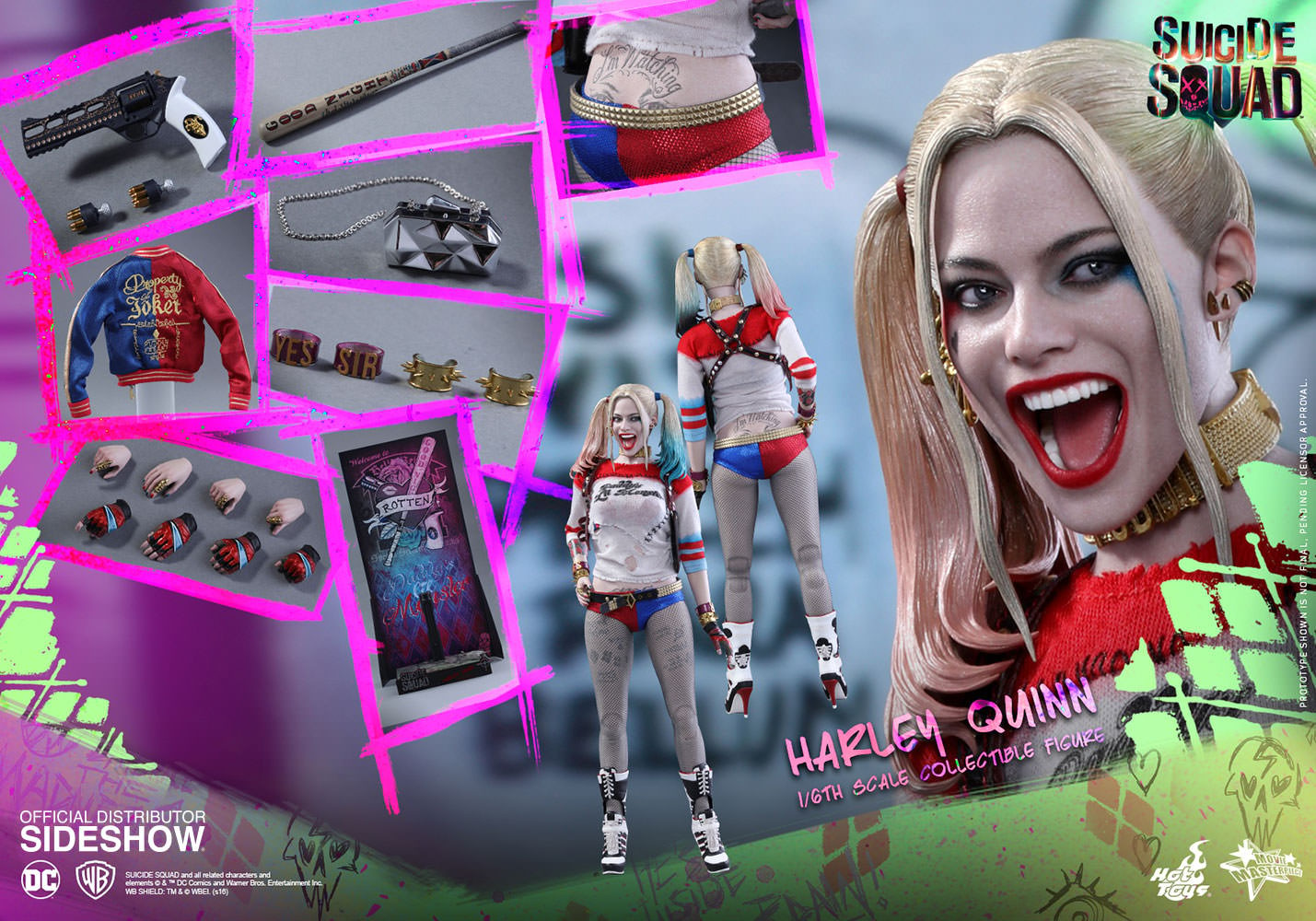 Hot Toys ARLEQUINA Suicide Squad Harley Quinn Review BR / DiegoHDM