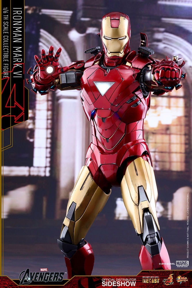 Marvel Iron Man Mark VI Sixth Scale Figure by Hot Toys | Sideshow