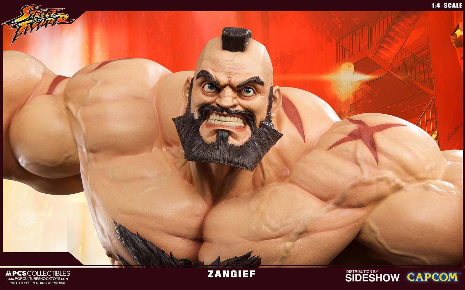 Buy Merchandise Street Fighter II Zangief 1/4 Scale Statue