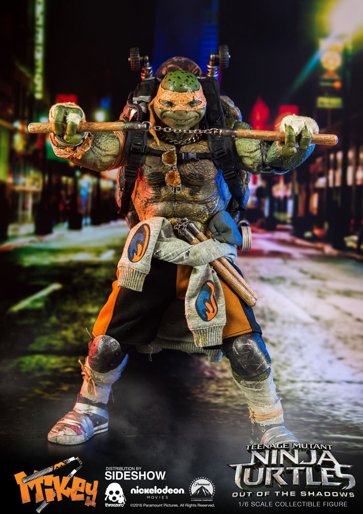 TMNT Michelangelo Sixth Scale Figure by Threezero | Sideshow