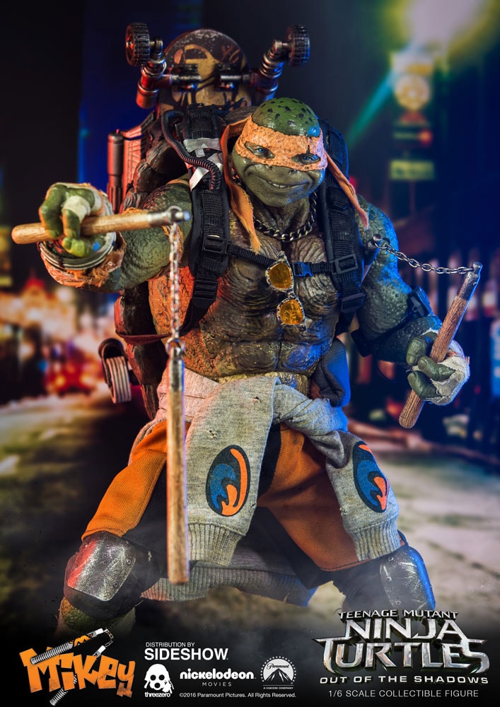 TMNT Michelangelo Sixth Scale Figure by Threezero | Sideshow