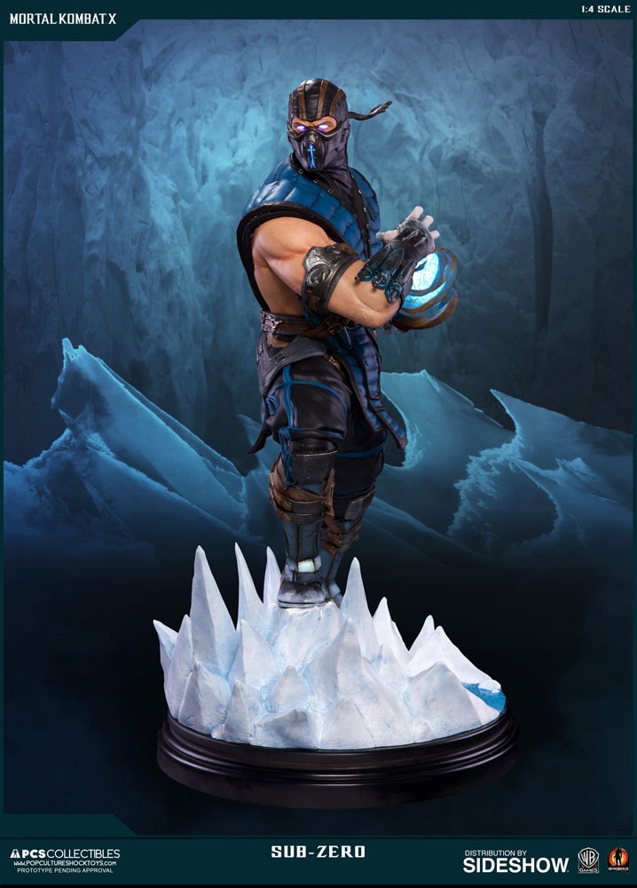 Mortal Kombat Sub-Zero Fatality Statue From Syco - The Toyark - News