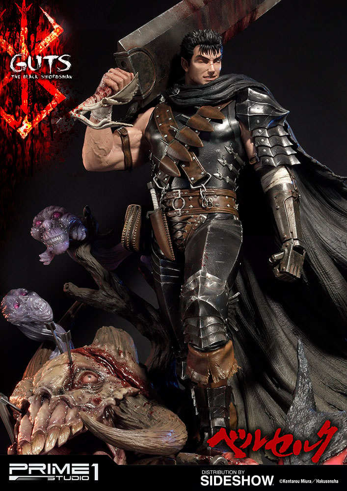 Berserk Guts The Black Swordsman Statue by Prime 1 Studio