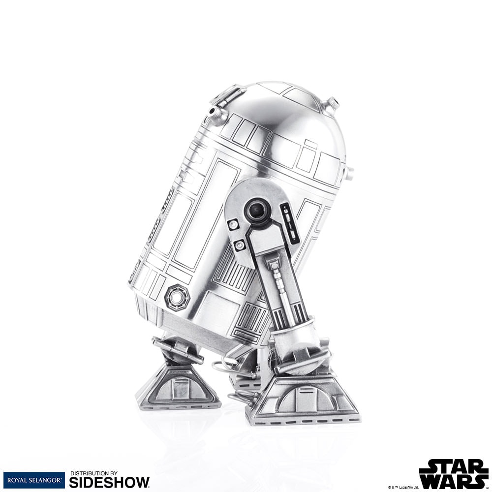 Star Wars R2-D2 Canister Pewter Collectible by Royal Selango 