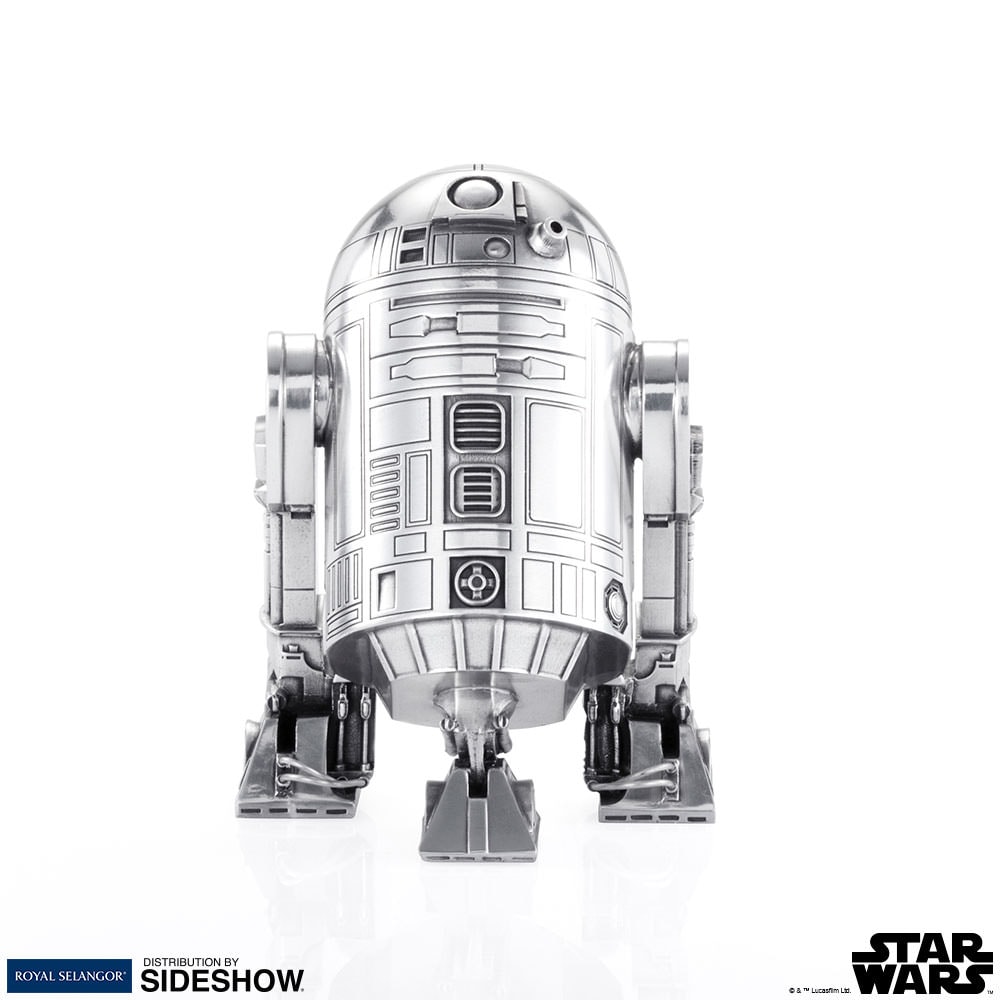 Star Wars R2-D2 Canister Pewter Collectible by Royal Selango 
