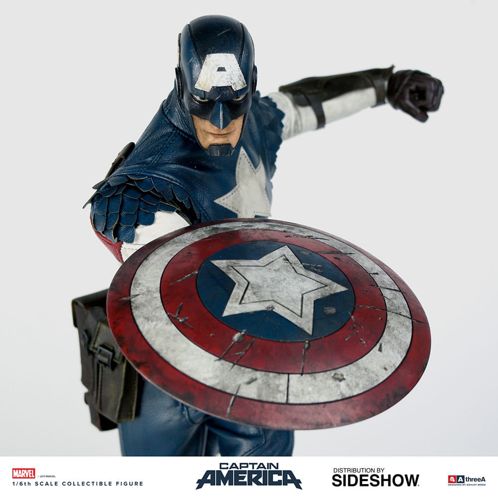 Marvel Captain America Sixth Scale Figure by ThreeA Toys 