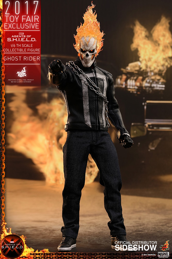 Marvel Ghost Rider Sixth Scale Figure by Hot Toys | Sideshow 