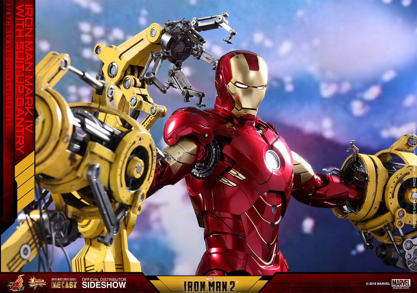 Iron Man Mark IV Suit-Up Gantry by Hot Toys | Sideshow Collectibles