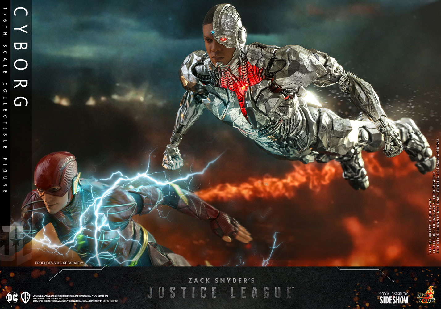 Cyborg Sixth Scale Collectible Figure by Hot Toys | Sideshow