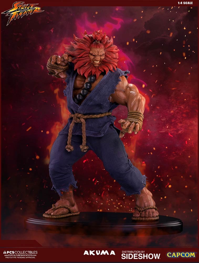 Pop Culture Shock Akuma and Shin Akuma Lifesize Busts - The Toyark