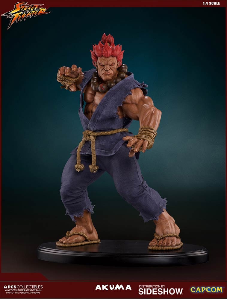 Pop Culture Shock Akuma and Shin Akuma Lifesize Busts - The Toyark