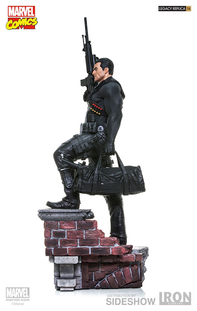 Iron Studios Punisher Statue Figure Marvel Frank Castle Rare Limited Ed  1:10