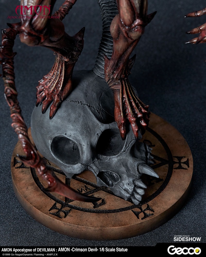 Amon: Apocalypse of Devilman Amon - Crimson Devil Statue by | Sideshow  Collectibles