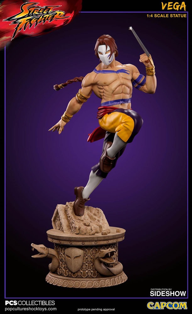 Fanhome Capcom Street Fighter #6 Vega Figure With Magazine