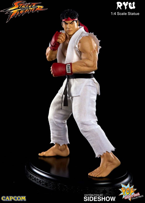 Street Fighter Ryu Ansatsuken Statue by Pop Culture Shock 