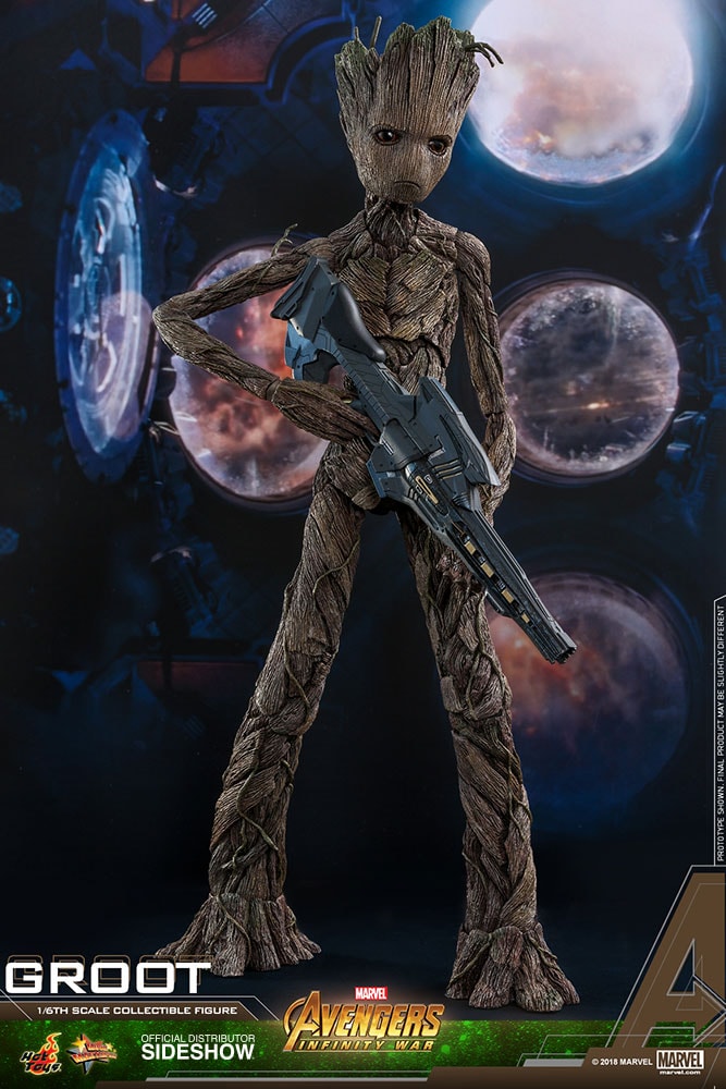 Bébé Groot figurine collector Sideshow Collectibles 2018