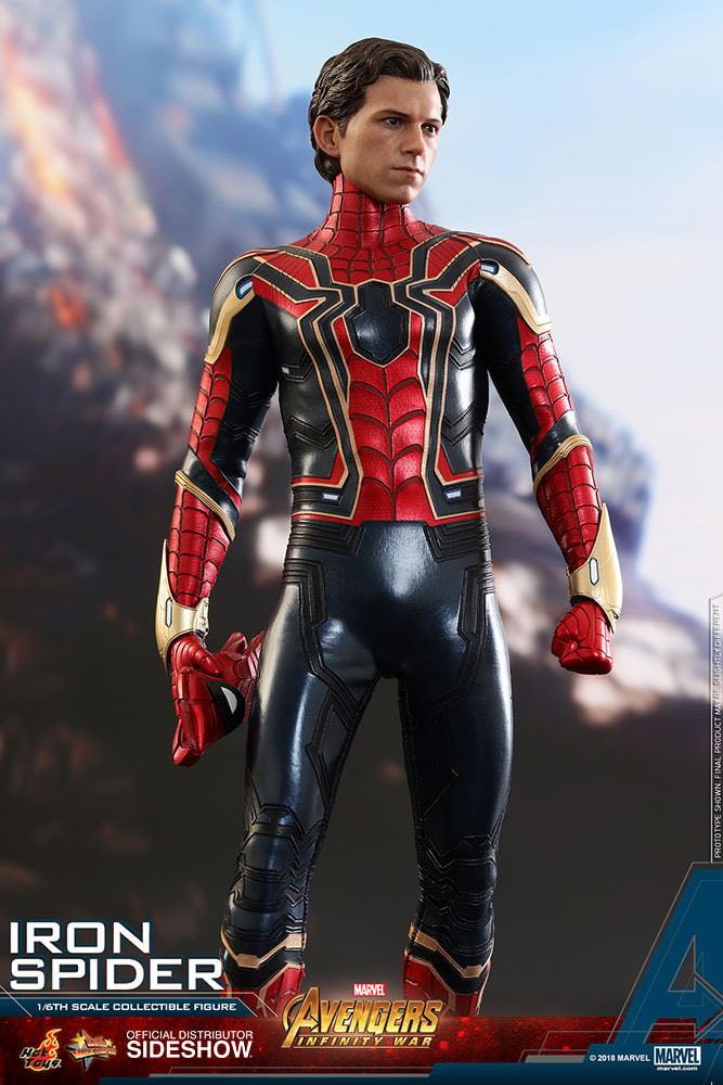 Iron Spider Spiderman Figure by Hot Toys | Sideshow Collectibles