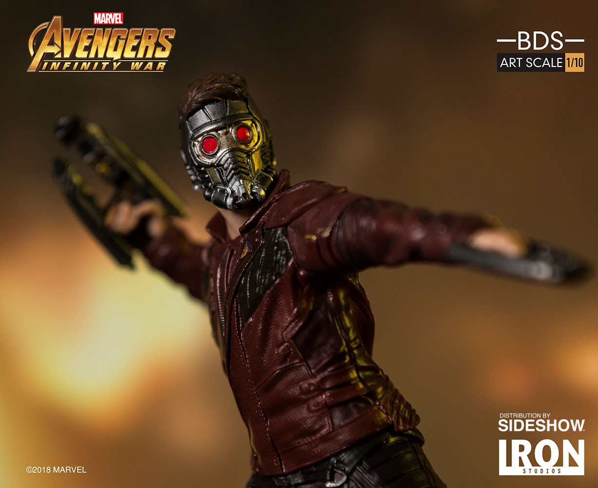 Star Lord Avengers Infinity War Iron Studios scale 1/10 4 DAYS