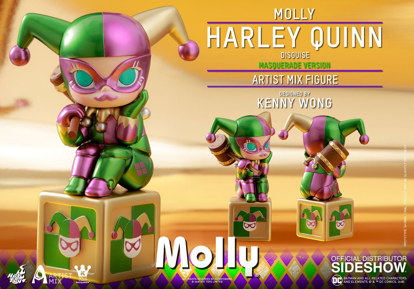 DC Comics Molly Harley Quinn Disguise Masquerade Version 
