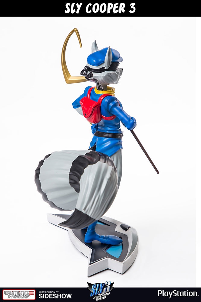 Gaming Heads SLY COOPER 3 Statues