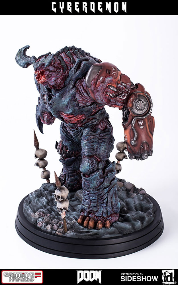 Doom Cyberdemon Statue Statue by Gaming Heads