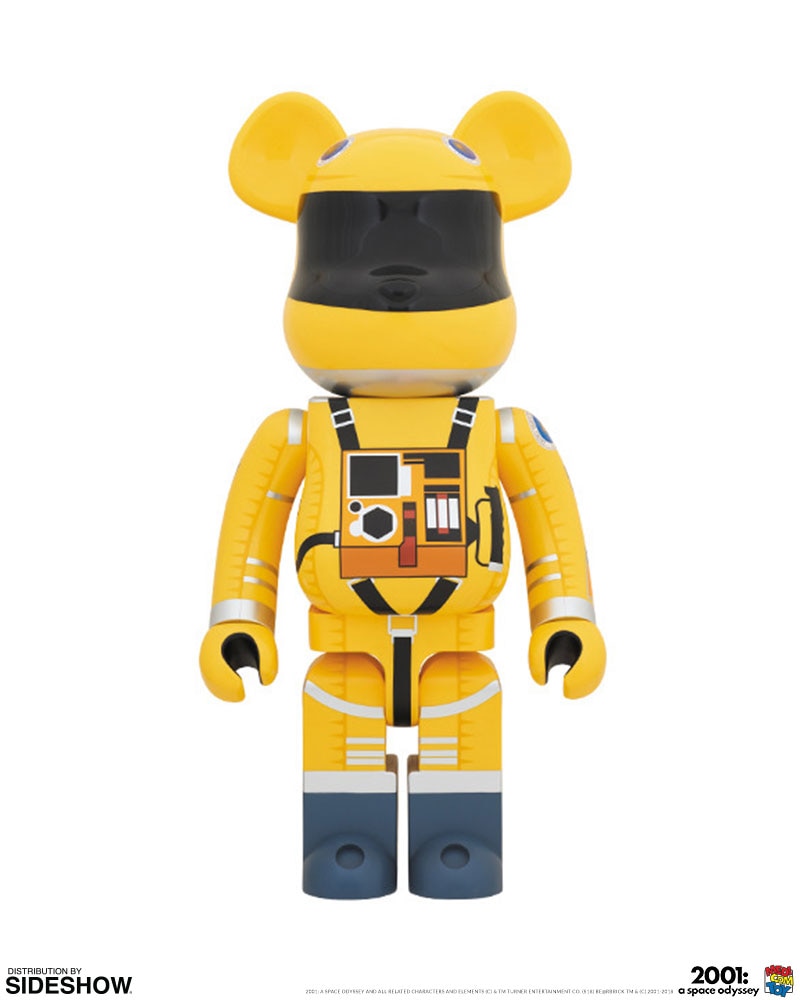 2001: A Space Odyssey Bearbrick Space Suit Yellow Version 1000