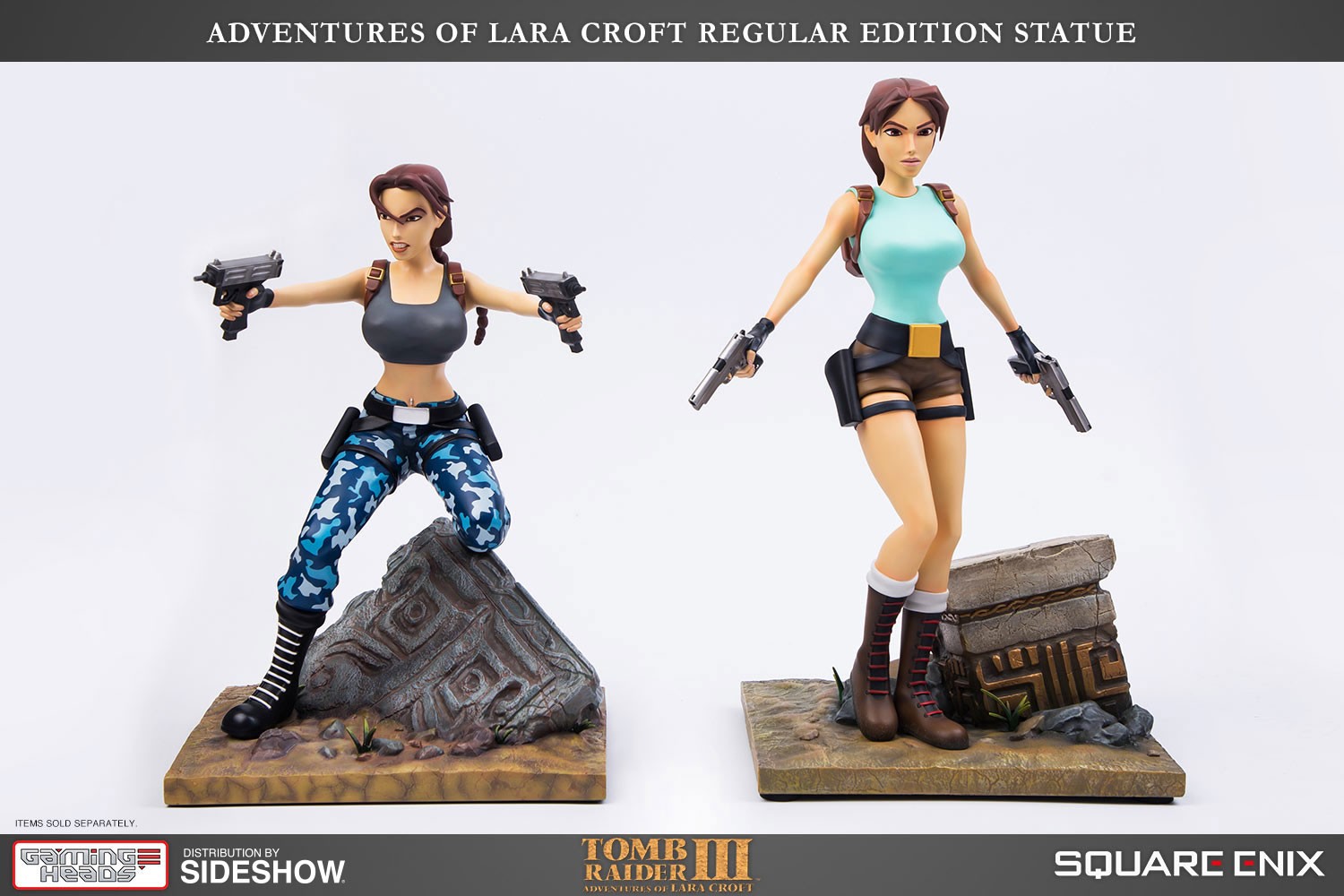 Tomb Raider Adventures of Lara Croft Statue by Gaming Heads 