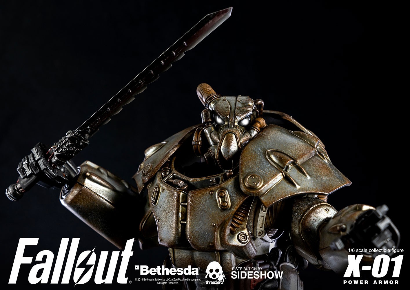 Fallout X-01 Power Armor Collectible Figure by Threezero