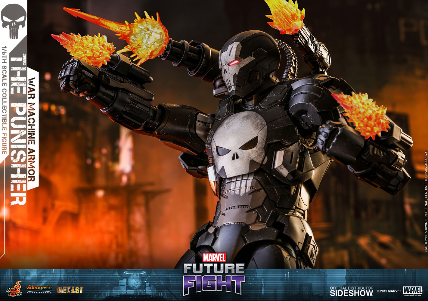 Punisher War Machine Armor Figure by Hot Toys | Sideshow Collectibles