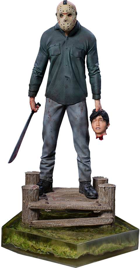 IRON STUDIOS 1/10 Friday the 13th Jason Deluxe Edition Action Figure IN  STOCK