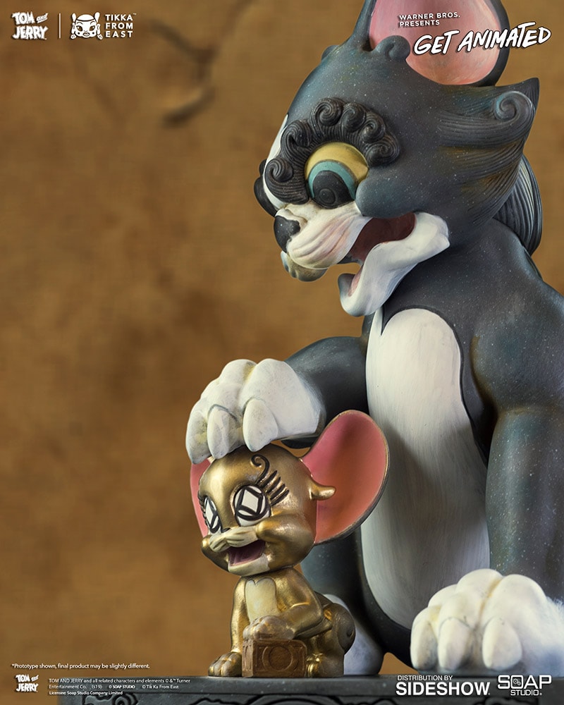 Soap Studio Tom and Jerry Statue by Tik Ka From East | Sideshow 