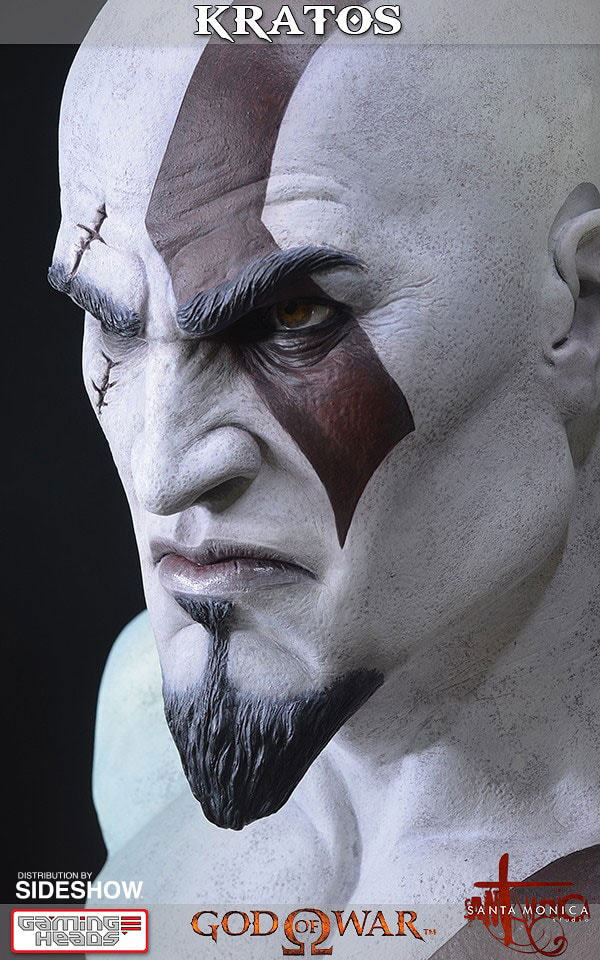 KRATOS BUST BOBBLEHEAD by Manuel