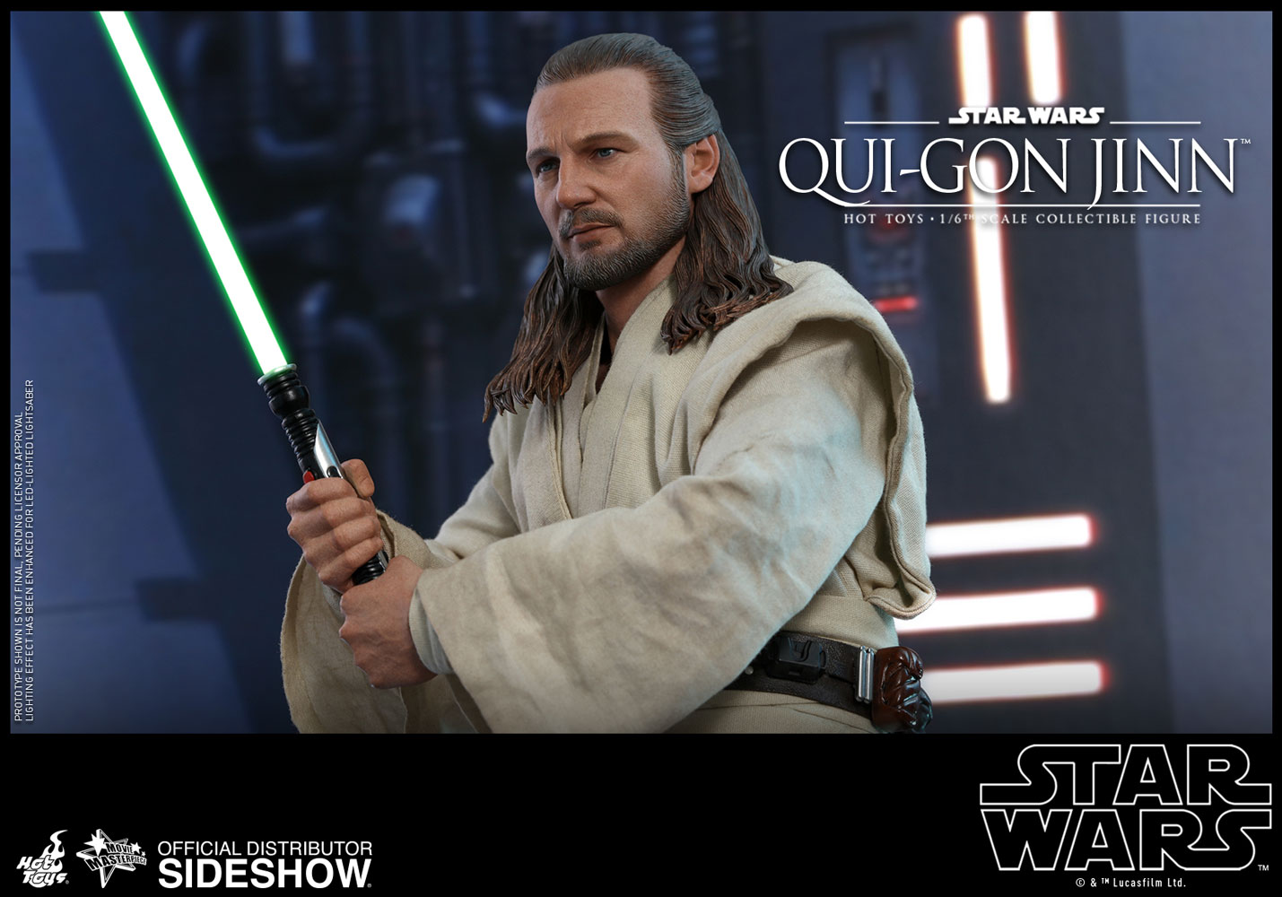Star Wars Qui-Gon Jinn Sixth Scale Figure by Hot Toys | Sideshow 