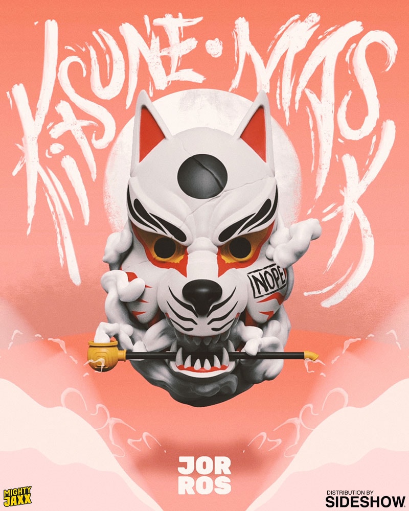 Mighty Jaxx Originals Kitsune Mask by Jor Ros | Sideshow Collectibles