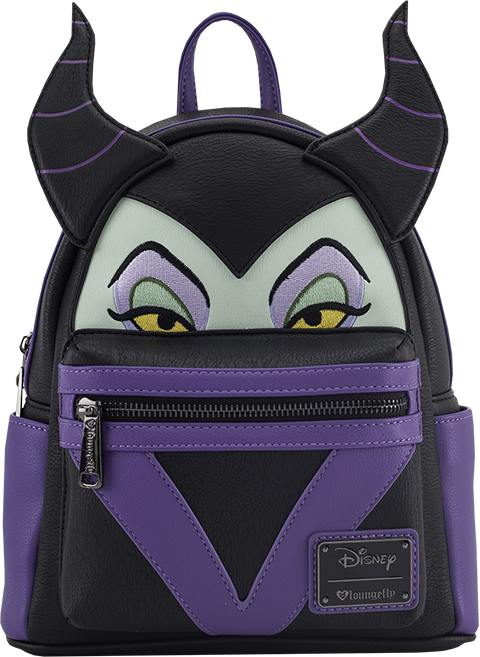 Maleficent Loungefly Backpack  Maleficent Disney Backpack - Anime