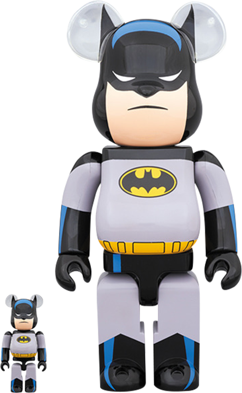 Be@rbrick Batman Animated 100% and 400% Collectible Set | Sideshow 