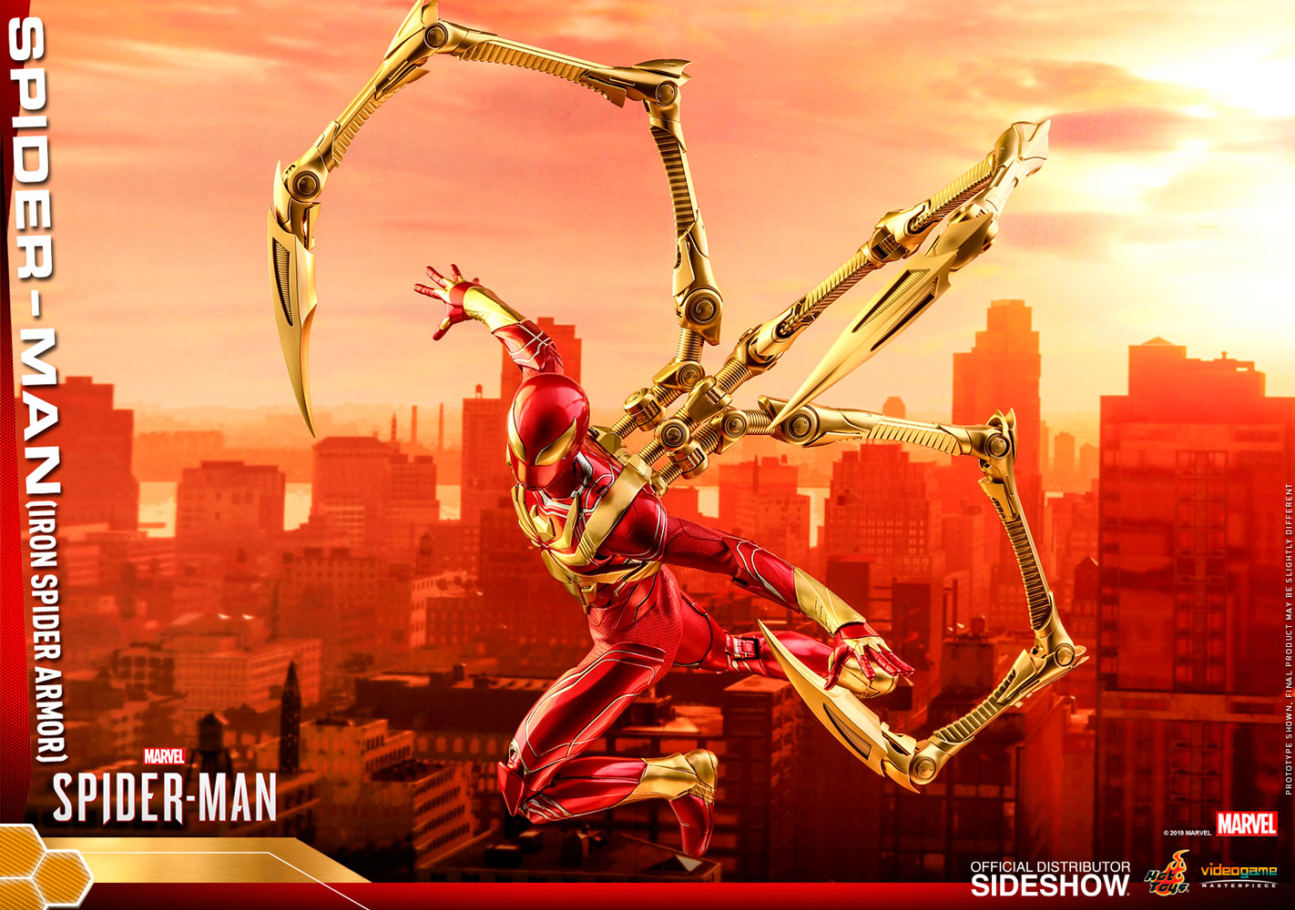 Hot Toys Spider-Man (Iron Spider Armor) 1/6th scale Collectible Figure  VGM38 - Toys Wonderland