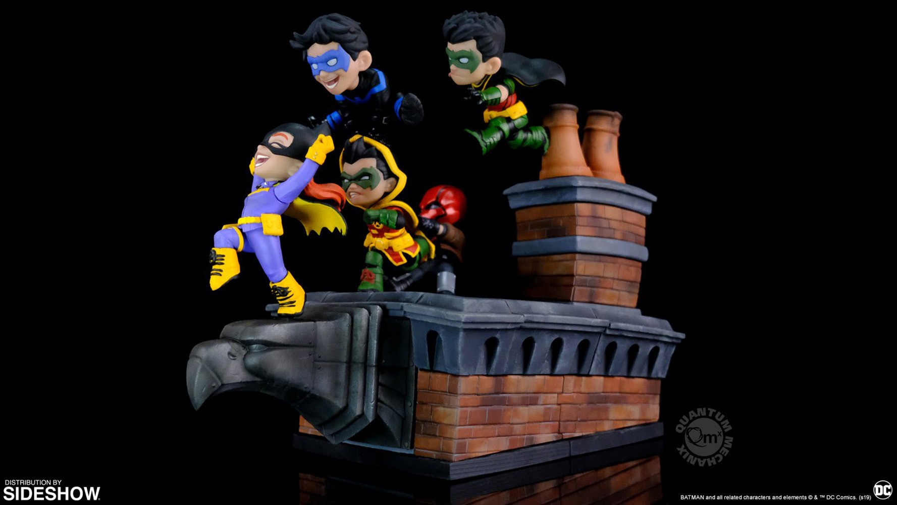 Figurine de collection Quantum Mechanix Batman Family Classic Q-Master  (2022)